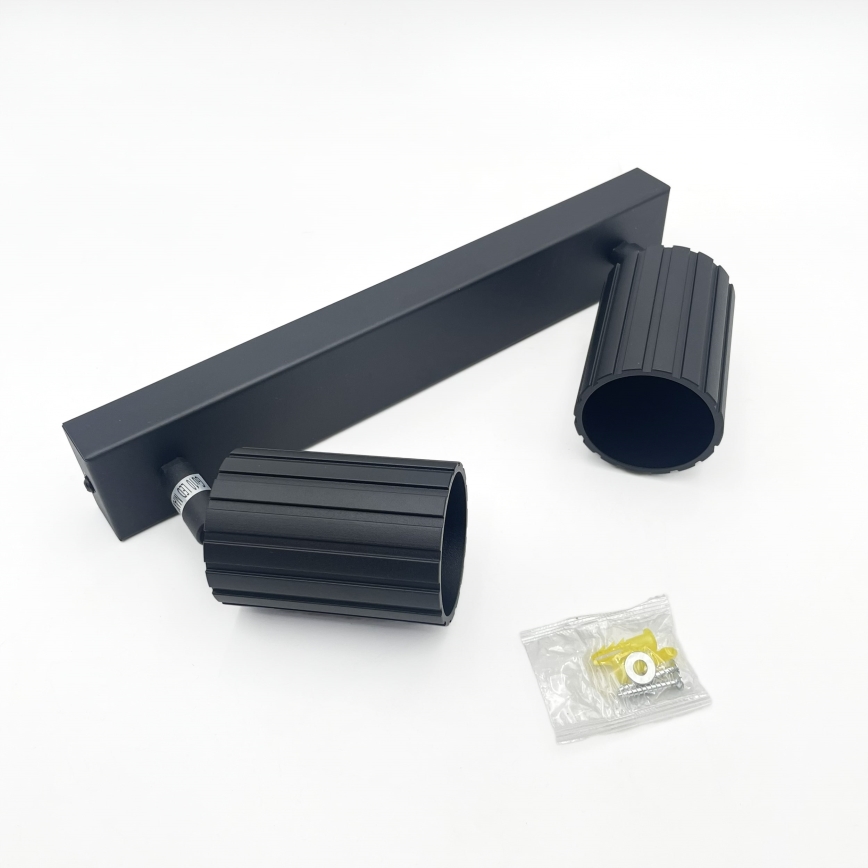 Brilagi - Spotlampa CRISPINA 2xGU10/10W/230V svart