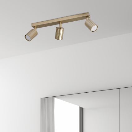 Brilagi - Spotlampa CRISPINA 3xGU10/10W/230V guld