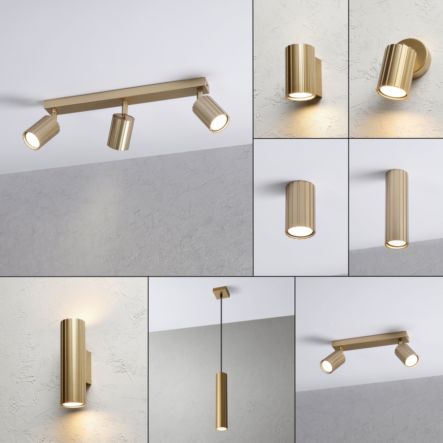 Brilagi - Spotlampa CRISPINA 3xGU10/10W/230V guld
