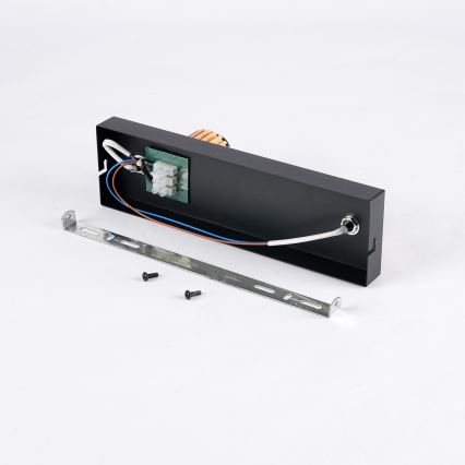 Brilagi - Spotlampa HYGGE 2xE14/15W/230V svart/rökt glas