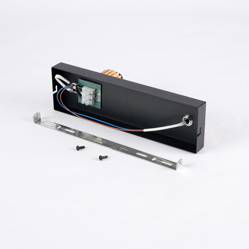 Brilagi - Spotlampa HYGGE 2xE14/15W/230V svart/rökt glas