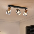 BRILAGI - Spotlampa HYGGE 3xE14/15W/230V svart/röktonad