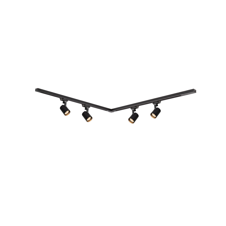 Brilagi - Spotlampa i skensystemet HUSKY 4xGU10/10W/230V svart