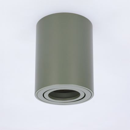 BRILAGI - Spotlampa MIA 1xGU10/30W/230V 100x80 mm mörkgrön