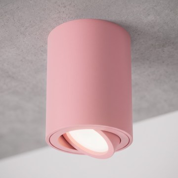 BRILAGI - Spotlampa MIA 1xGU10/30W/230V 100x80 mm rosa