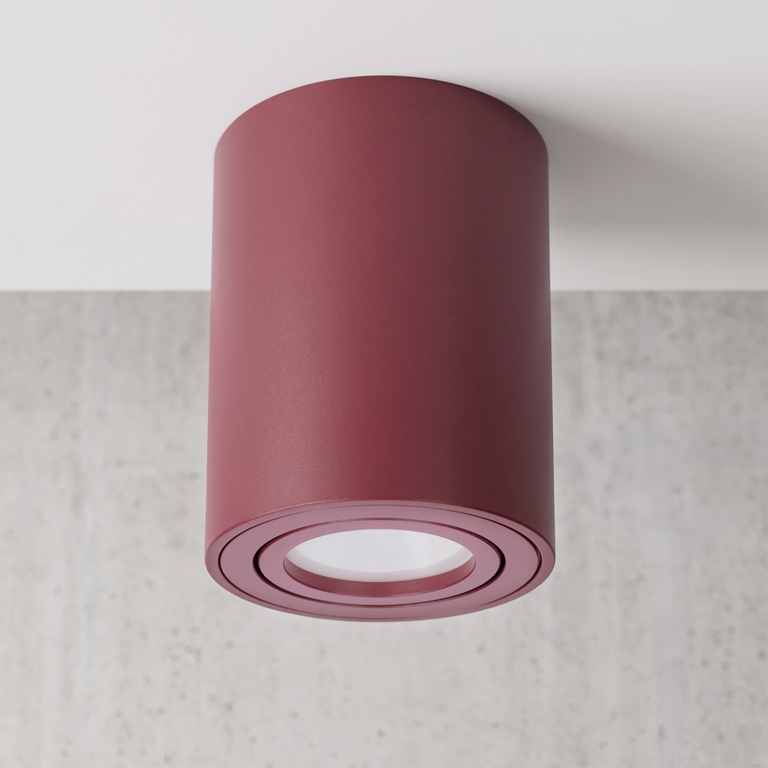 BRILAGI - Spotlampa MIA 1xGU10/30W/230V 100x80 mm vinröd