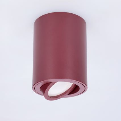 BRILAGI - Spotlampa MIA 1xGU10/30W/230V 100x80 mm vinröd