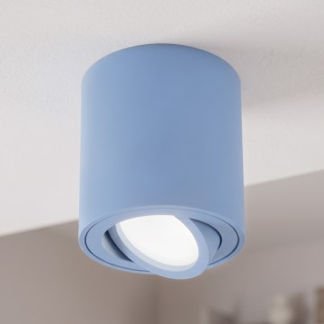 BRILAGI - Spotlampa MIA 1xGU10/30W/230V 84x80 mm blå