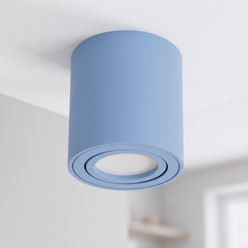 BRILAGI - Spotlampa MIA 1xGU10/30W/230V 84x80 mm blå