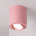 BRILAGI - Spotlampa MIA 1xGU10/30W/230V 84x80 mm rosa