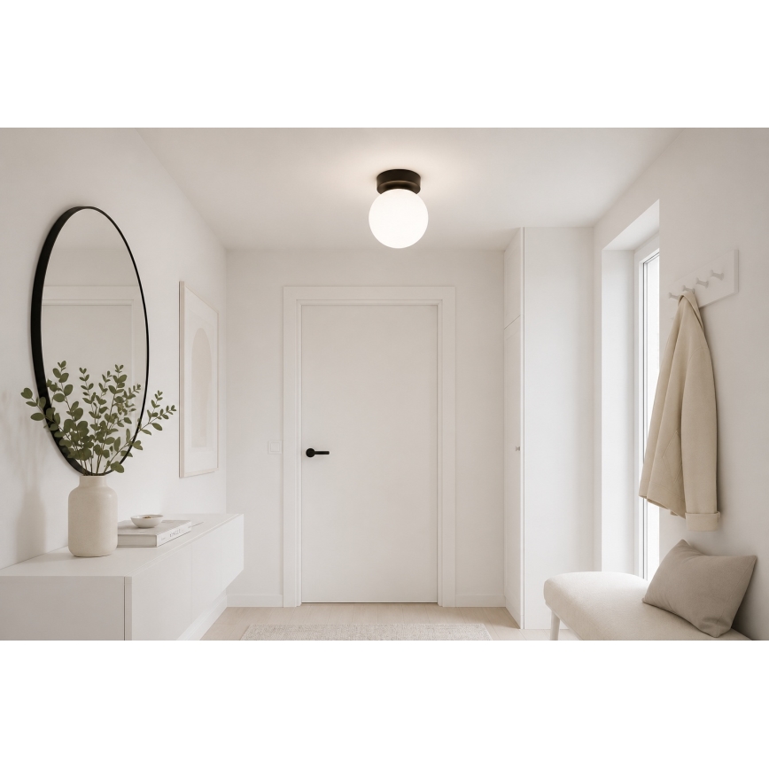 BRILAGI - Spotlampa MILO 1xE27/60W/230V svart