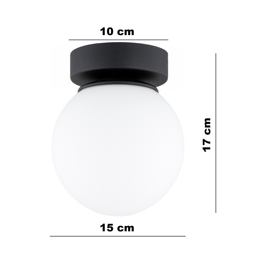 BRILAGI - Spotlampa MILO 1xE27/60W/230V svart