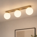 BRILAGI - Spotlampa MILO 3xE27/60W/230V beige/guld