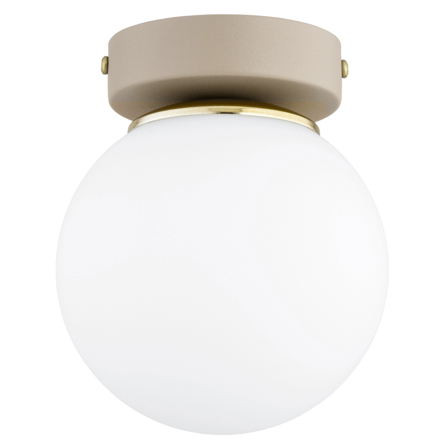 Brilagi - Spotlampa MILO ECRU 1xE27/60W/230V beige/guld