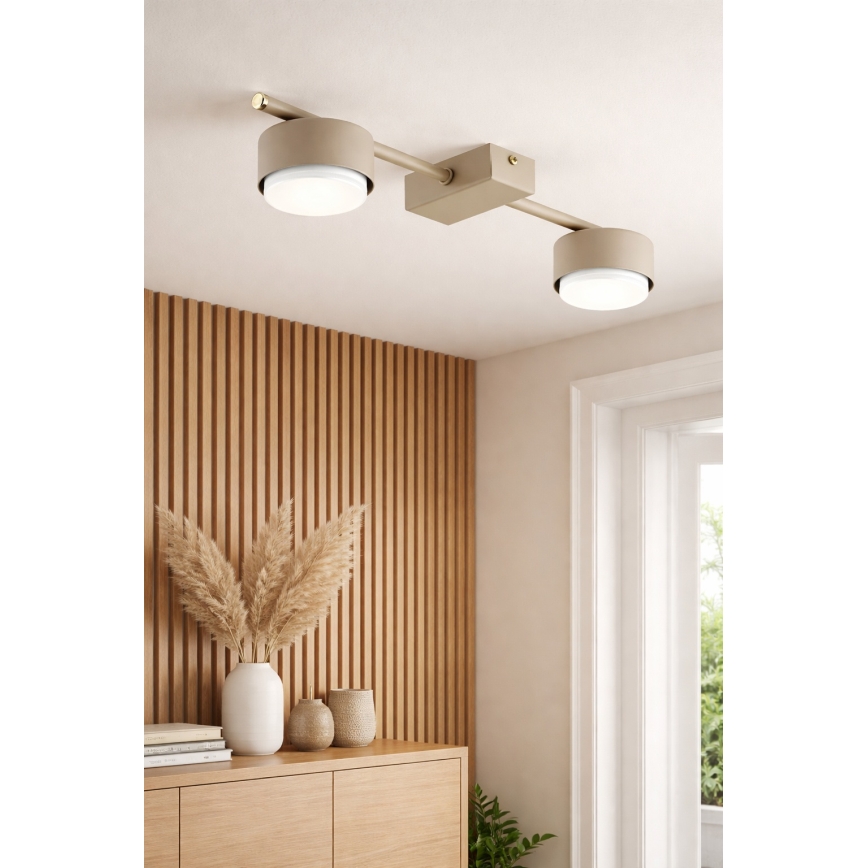Brilagi - Spotlampa MONO 2xGX53/12W/230V beige