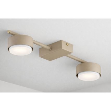 Brilagi - Spotlampa MONO 2xGX53/12W/230V beige