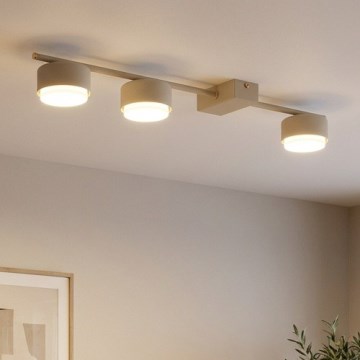 Brilagi - Spotlampa MONO 3xGX53/12W/230V beige