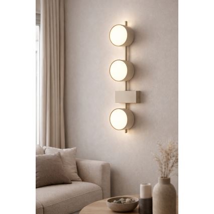 Brilagi - Spotlampa MONO 3xGX53/12W/230V beige