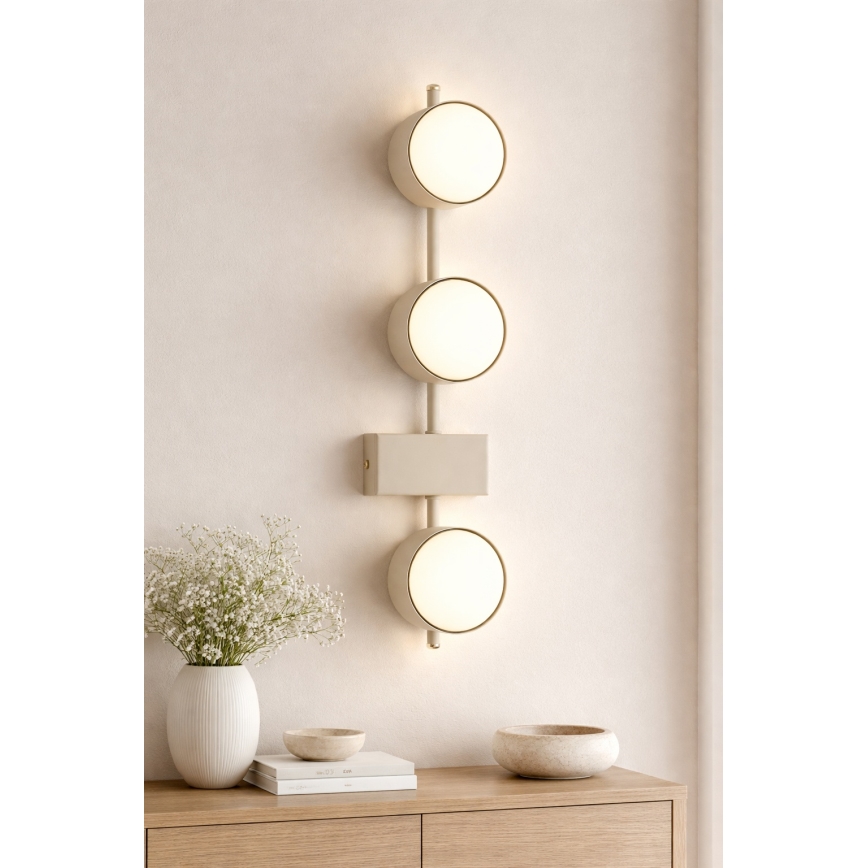 Brilagi - Spotlampa MONO 3xGX53/12W/230V beige
