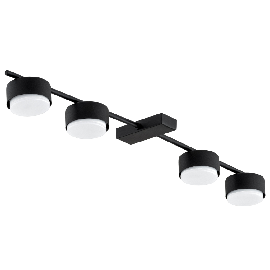 Brilagi - Spotlampa MONO 4xGX53/12W/230V svart