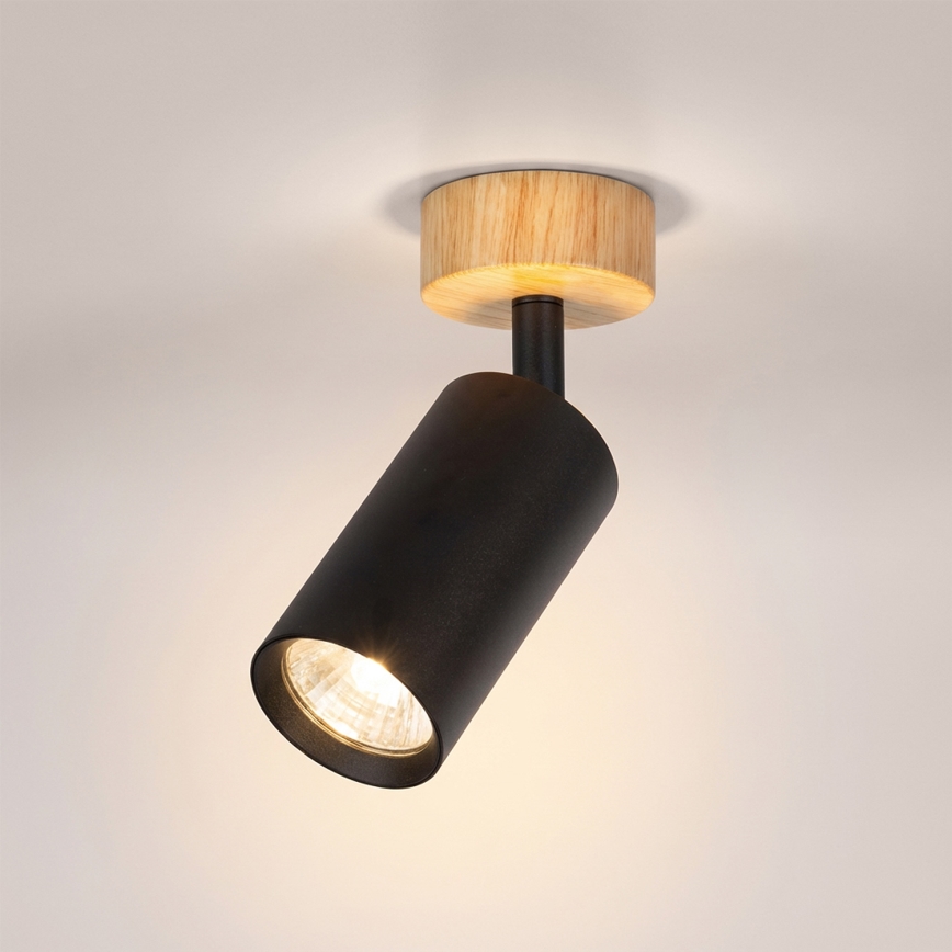 Brilagi - Spotlampa SELE 1xGU10/30W/230V svart/ekdekor