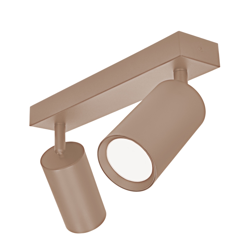 Brilagi - Spotlampa SELE 2xGU10/30W/230V beige