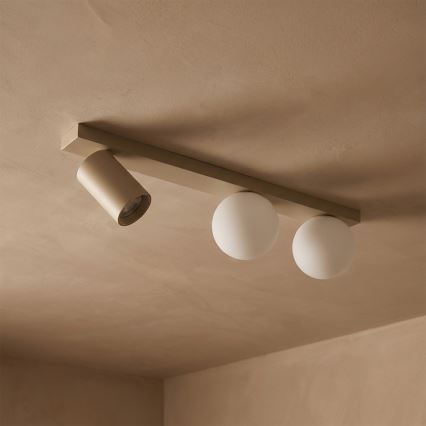 Brilagi - Spotlampa SELE BALL 1xGU10/30W/230V + 2xG9/10W beige