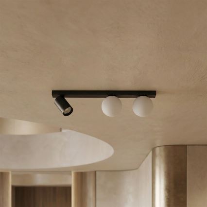 BRILAGI - Spotlampa SELE BALL 1xGU10/30W/230V + 2xG9/10W svart