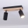 Brilagi - Spotlampa SELE WOOD ACOUSTIC 2xGU10/30W/230V svart/trä