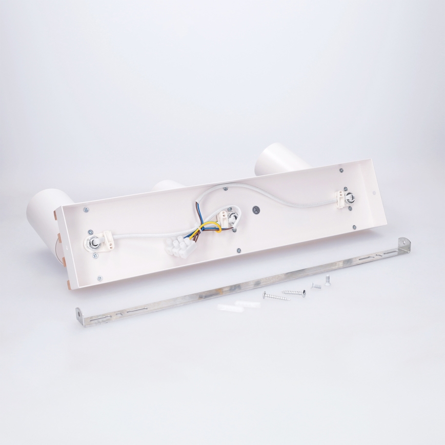 BRILAGI - Spotlampa SELE WOOD ACOUSTIC 3xGU10/30W/230V vit/trä