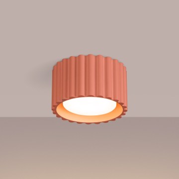 Brilagi - Spotlampa SFERA 1xGX53/30W/230V Ø 10 cm rosa