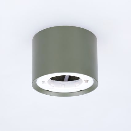 BRILAGI - Spotlampa SMOOTH 1xGX53/15W/230V 60x82 mm mörkgrön