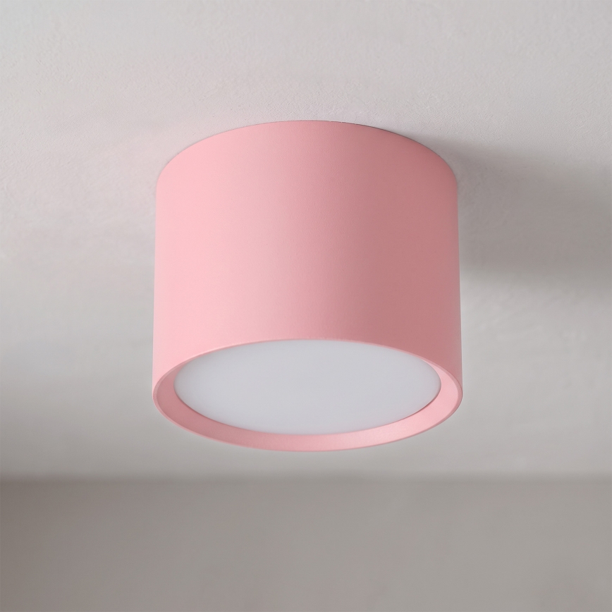 BRILAGI - Spotlampa SMOOTH 1xGX53/15W/230V 60x82 mm rosa