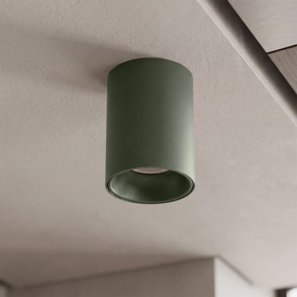 BRILAGI - Spotlampa TRINE 1xGU10/30W/230V mörkgrön