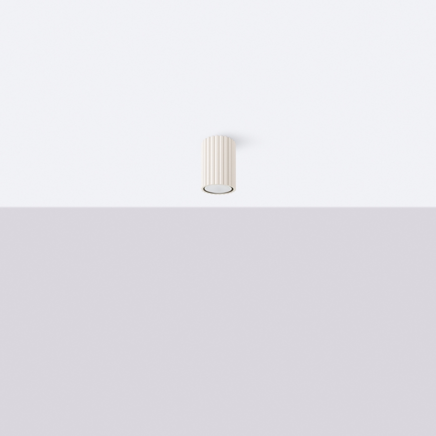 Brilagi - Spotlight CRESTO 1xGU10/10W/230V 10 cm grädde