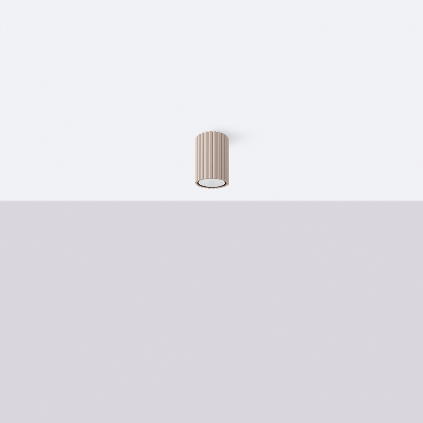 Brilagi - Spotlight CRESTO 1xGU10/10W/230V 10 cm taupe