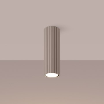 Brilagi - Spotlight CRESTO 1xGU10/10W/230V 20 cm taupe