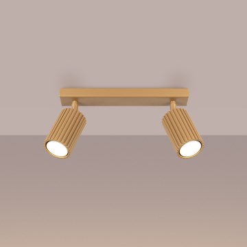 Brilagi - Spotlight CRESTO 2xGU10/10W/230V guld