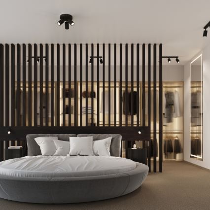 Brilagi - Spotlight CRESTO 2xGU10/10W/230V svart