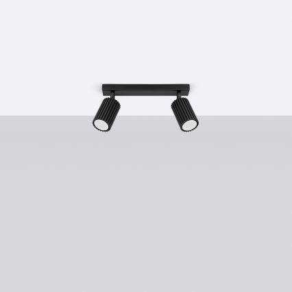 Brilagi - Spotlight CRESTO 2xGU10/10W/230V svart