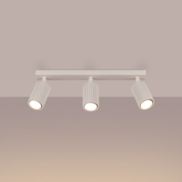 Brilagi - Spotlight CRESTO 3xGU10/10W/230V grädde