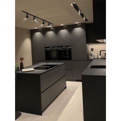 Brilagi - Spotlight i skensystem HUSKY 4xGU10/10W/230V svart