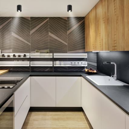 Brilagi - Spotlight MIA 1xGU10/30W/230V 100x80 mm svart