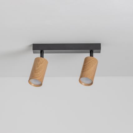 Brilagi - Spotlight SELE 2xGU10/30W/230V svart/ekdekor