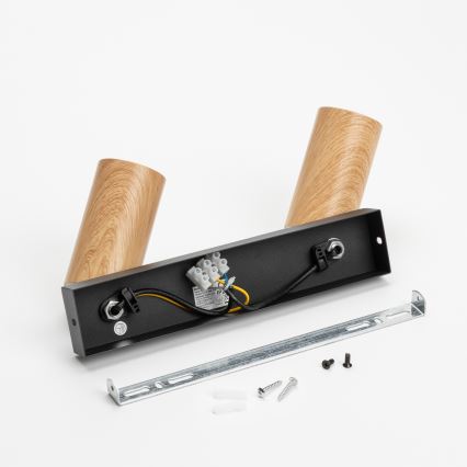 Brilagi - Spotlight SELE 2xGU10/30W/230V svart/ekdekor