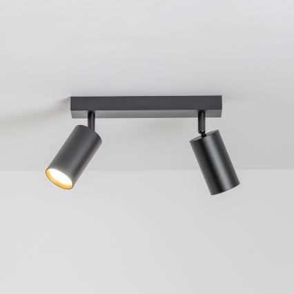 Brilagi - Spotlight SELE 2xGU10/30W/230V svart/guld