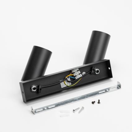 Brilagi - Spotlight SELE 2xGU10/30W/230V svart/guld