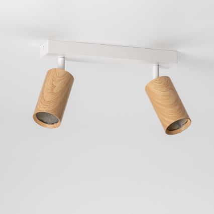 Brilagi - Spotlight SELE 2xGU10/30W/230V vit/ekdekor