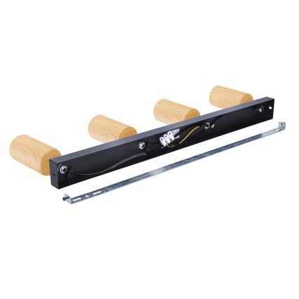 Brilagi - Spotlight SELE 4xGU10/30W/230V svart/ekdekor