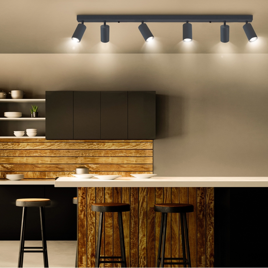 Brilagi - Spotlight SELE 6xGU10/30W/230V antracit